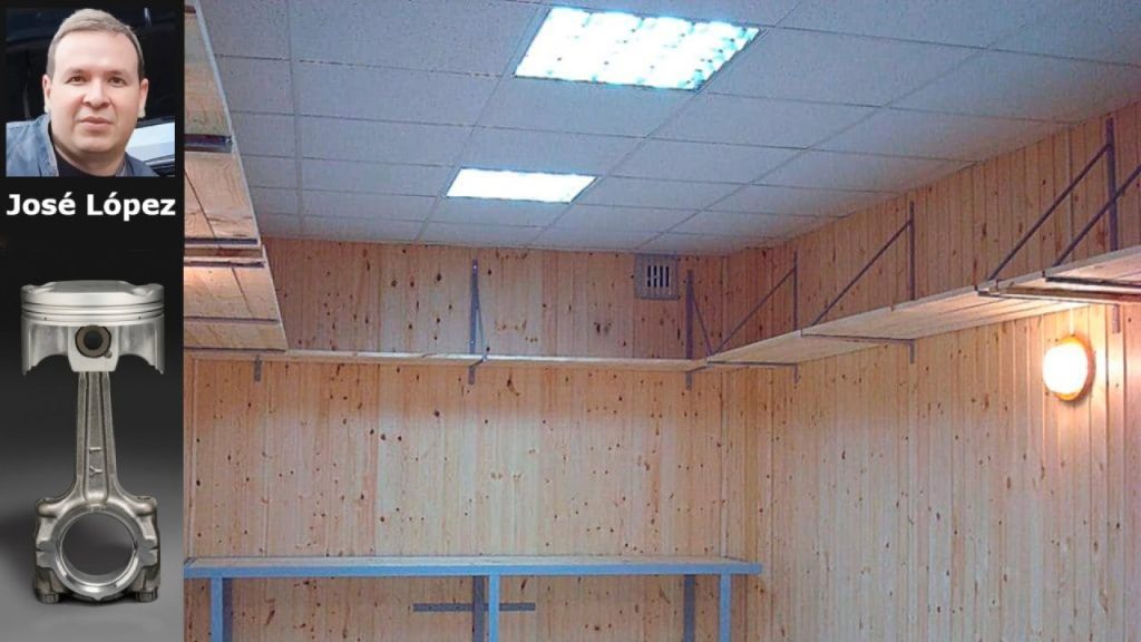 iluminación eficiente en garajes